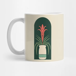 Bromeliad Block Print 2 Mug